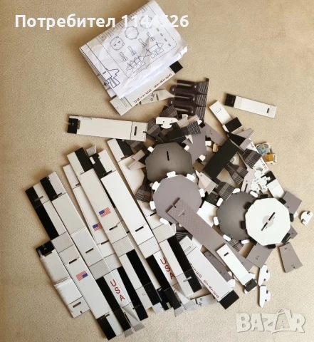 Две книги конструктори "Човешкото тяло" и "Ракета" , снимка 4 - Конструктори - 51235396