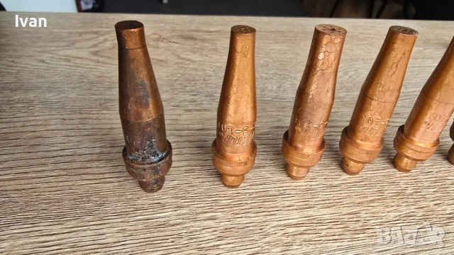 Комплект 6 бр. оригинални дюзи Victor 1-101 за рязане (Ацетилен), снимка 7 - Други инструменти - 53910517