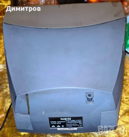 Продавам напълно работещ и запазен цветен телевизор с кинескоп NEO (модел TV-1451TX)., снимка 3 - Телевизори - 55854540