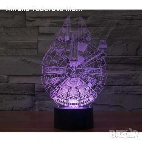 3D лед led лампа,Star Wars,Spiderman,goku,Batman,Mewtwo,Iron Man, снимка 2 - Настолни лампи - 35244760