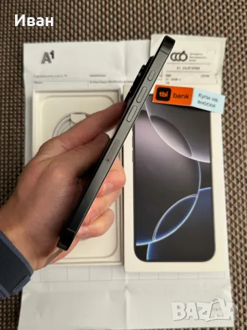 512*НОВ*ЛИЗИНГ 90лв/м•iPhone 16 pro Max Black айфон 16 про макс, снимка 8 - Apple iPhone - 50285473
