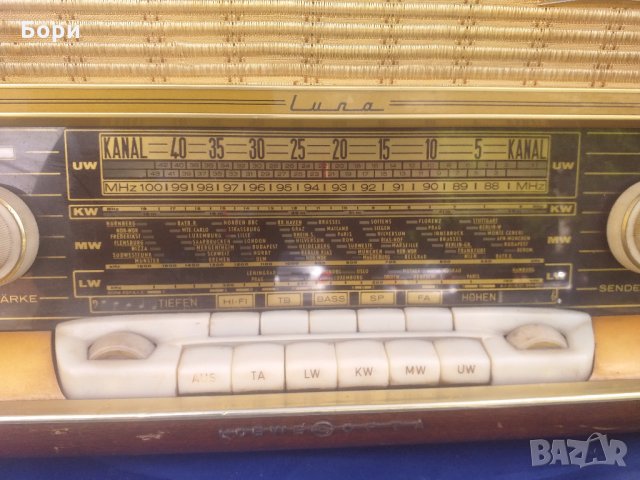 LOEWE OPTA  LUNA HI FI Радиограмофон, снимка 6 - Радиокасетофони, транзистори - 29515878