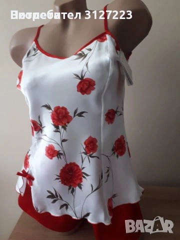 Сатенена пижама М- модели, снимка 4 - Пижами - 37462212