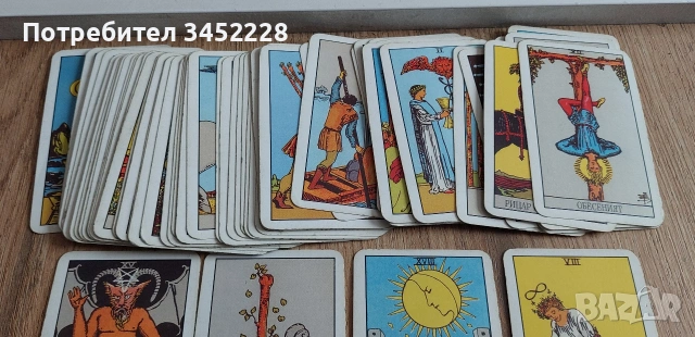 Карти Таро 78 броя за ценители отлични , снимка 4 - Карти за игра - 54165958