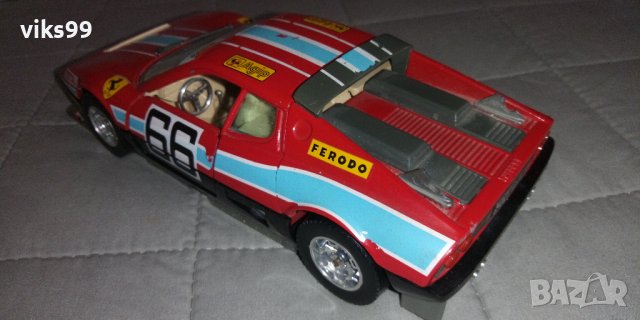 Bburago Ferrari 512 BB Daytona 1:24 MADE IN ITALY, снимка 4 - Колекции - 40047903