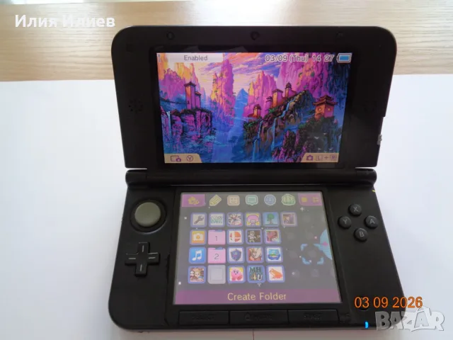 NINTENDO 3DS XL SPR-001 (EUR) Red&Black