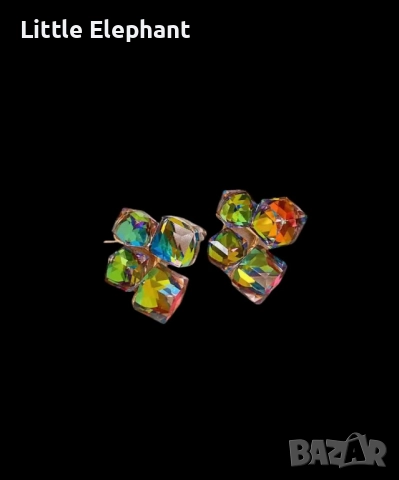 New trend multicoloured квадрати,колекция"Famous"/нови