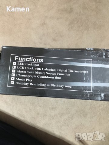 Стаен термометър/часовник , снимка 4 - Друга електроника - 38887418