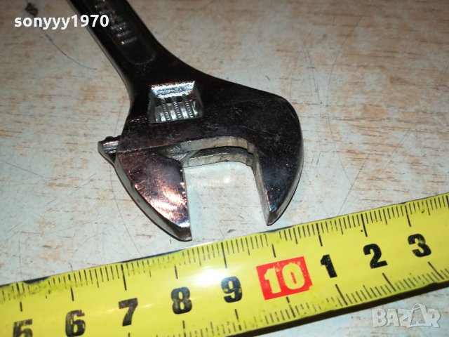 FORGED STEEL-раздвижен ключ от франция 1612211954, снимка 3 - Ключове - 35164223