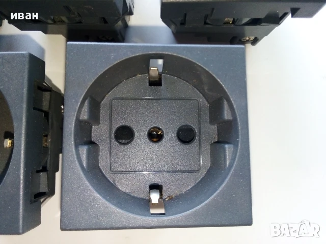 Модулни контакти,употребявани,изправни 5бр., снимка 2 - Ключове, контакти, щепсели - 50928973