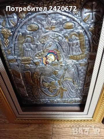 икони  със сребърен обков, снимка 4 - Други ценни предмети - 44269673