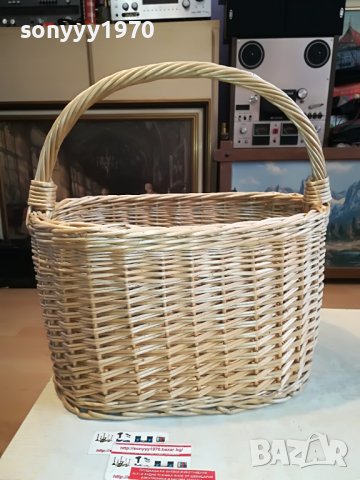 ПЛЕТЕНА КОШНИЦА ВНОС ОТ ГЕРМАНИЯ 1604231929, снимка 5 - Колекции - 40383371