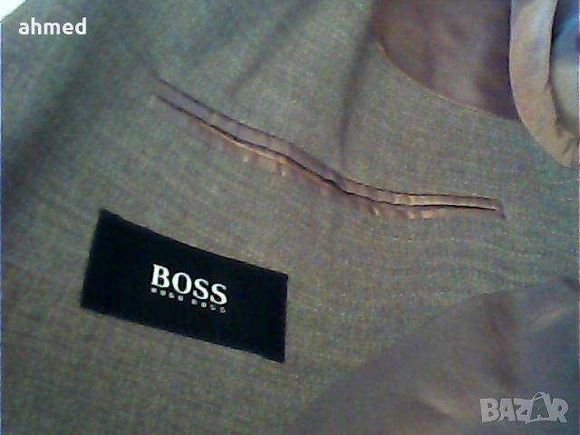 лукс официален сако на БОСС 100% оригинал, снимка 7 - Сака - 36918110