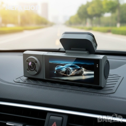 Видеорегистратор Vehicle BlackBox DVR FULL HD 1080 + задна камера, снимка 3 - Други - 53918031