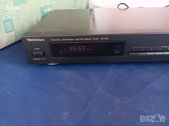 Technics ST-610 Стерео тунер , снимка 6 - Радиокасетофони, транзистори - 44589409