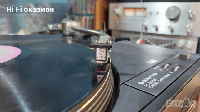 Грамофон SANYO TP 728, снимка 3 - Грамофони - 51877869