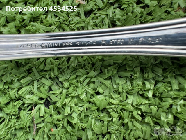 🍴 Посребрени Вилици и Ножове "Kings Pattern" (12 части), снимка 4 - Антикварни и старинни предмети - 54057472