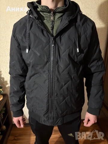 Мъжко зимно яке, снимка 2 - Якета - 52670464