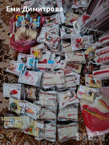 Мартеници - 830 бр. , снимка 2 - Други - 53305779