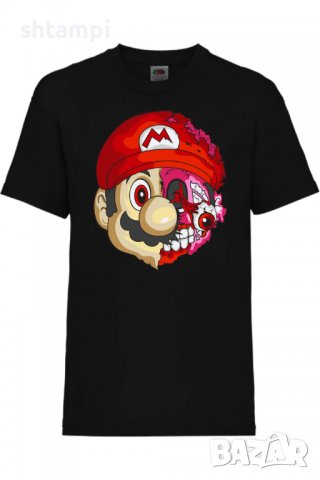 Детска тениска Mario Zombie 5,Игра,Изненада,Подарък,Празник,Повод, снимка 10 - Детски тениски и потници - 37436052