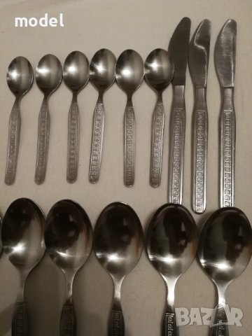 Руски вилици, лъжици, ножове неръждаема стомана , снимка 6 - Прибори за хранене, готвене и сервиране - 38541158