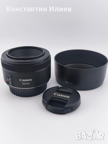 Обектив Canon EF 50mm f1.8 STR, снимка 6 - Обективи и филтри - 54121390