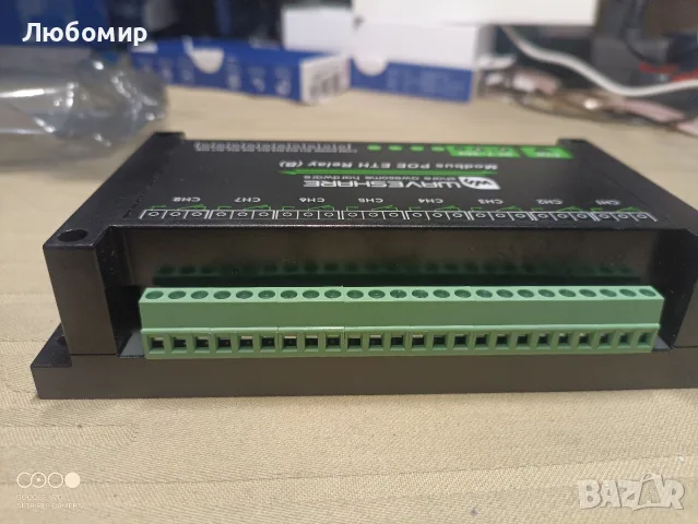 Waveshare 8-канален Ethernet релеен модул (B) с цифров вход, Modbus RTU/Modbus TCP протокол, , снимка 10 - Мрежови адаптери - 56087143