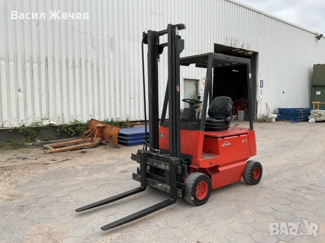 Електрокар Linde E16P, 1992 г., снимка 10 - Индустриална техника - 52254115