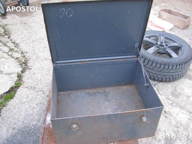 метална кутия сандък , снимка 2 - Куфари с инструменти - 54082982