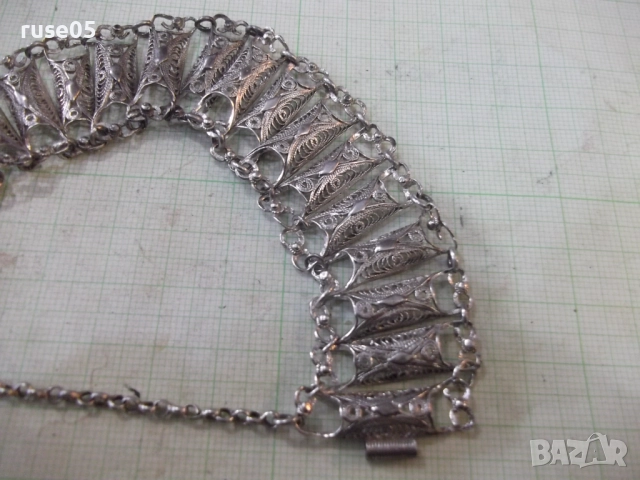Верижка сребърна филигранна, снимка 4 - Други - 52188081