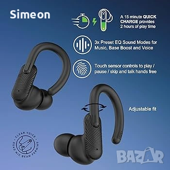 слушалки SteamBuds Sports Charge 2, снимка 2 - Bluetooth слушалки - 54341527