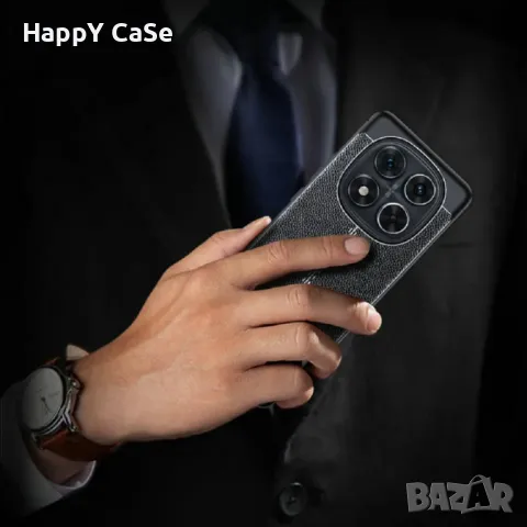 Xiaomi Redmi Note 14 Pro 5G / 14 Pro+ / 14 4G 5G / Кейс гръб калъф кожена шарка, снимка 5 - Калъфи, кейсове - 48168597