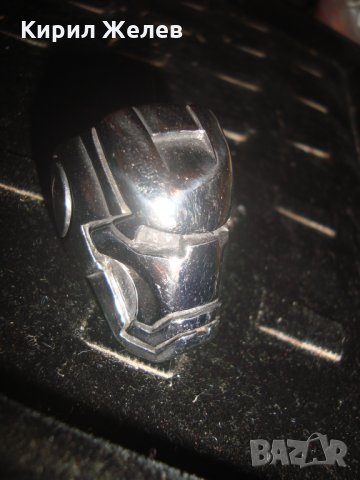 МАСИВЕН ПРЪСТЕН ЖЕЛЕЗНИЯ ЧОВЕК НЕРЪЖДАЕМА СТОМАНА МАРВЕЛ ВСЕЛЕНА 25048, снимка 9 - Пръстени - 34484636