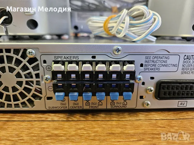 Домашно кино Panasonic SC-PT150 (SA-PT150) – Кристален звук и караоке функция, снимка 13 - Плейъри, домашно кино, прожектори - 56130746
