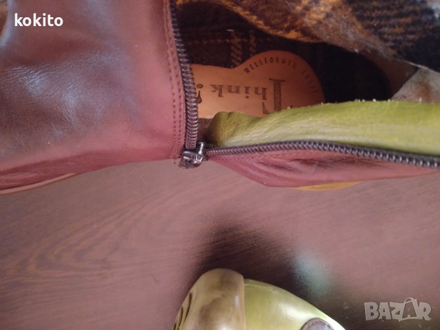 Think - оригинални ботуши номер 39, снимка 8 - Дамски ботуши - 42768349