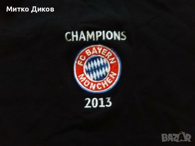 Байерн Мюнхен футболна тениска официален продукт от финала на Шамп.лига 2013г.памук размер ХЛ, снимка 2 - Футбол - 40425953