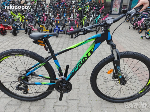 SPRINT Велосипед 27.5" MAVERICK черен, снимка 2 - Велосипеди - 53918356