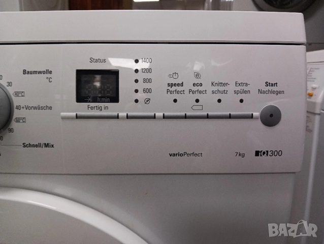 Чудесна пералня Сименс Siemens IQ 300 A+++ 7кг 2 години гаранция!, снимка 4 - Перални - 52396541