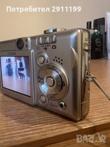 Фотоапарат Canon 5 Mp, Japan с подаръци, снимка 5 - Фотоапарати - 54294102