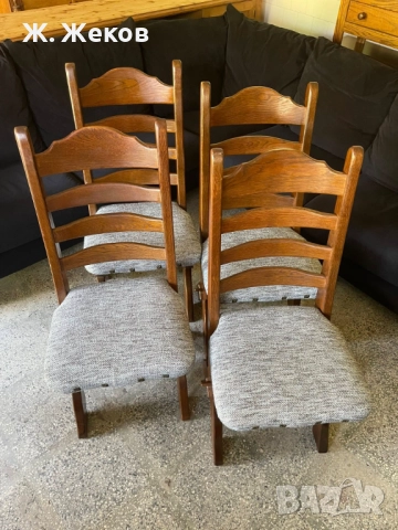 Четири трапезни стола, снимка 2 - Столове - 51513768