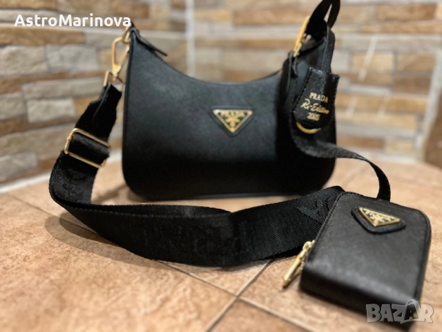 Дамска чанта PRADA, снимка 3 - Чанти - 52968353