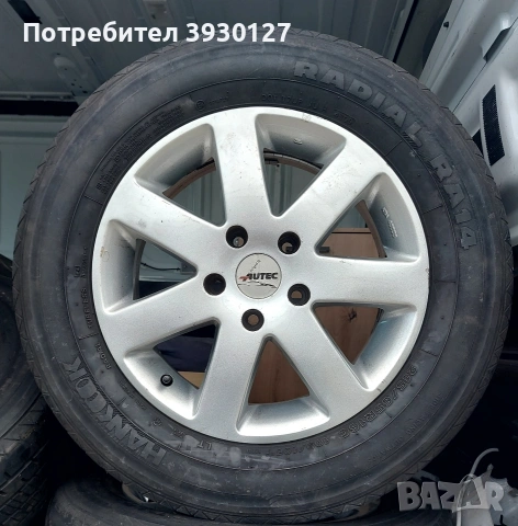 AUTEC джанти с гуми внос от Швейцария ЕТ40