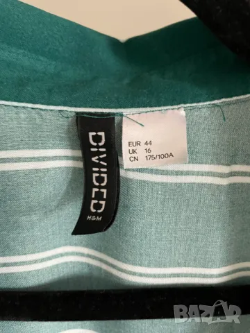 H&M Divided Дамска риза на райе, 44, снимка 2 - Ризи - 49535985