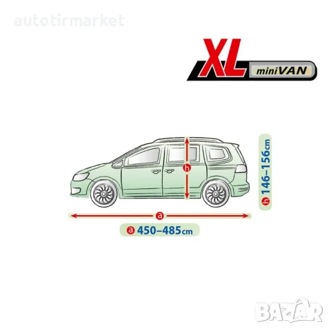 Покривало Kegel серия Mobile Garage размер XL сиво – 06162, снимка 2 - Аксесоари и консумативи - 56054335