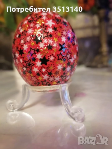 Уникални ръчно декорирани великденски яйца 5 бр., снимка 8 - Декорация за дома - 53115063