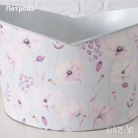 Метална кашпа-три размера/кашпа/саксия, снимка 4 - Саксии и кашпи - 44619557