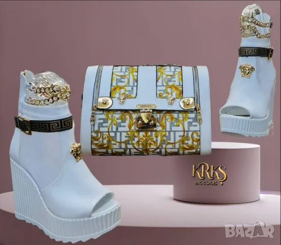 дамски сандали на платформа versace , снимка 3 - Сандали - 49061843