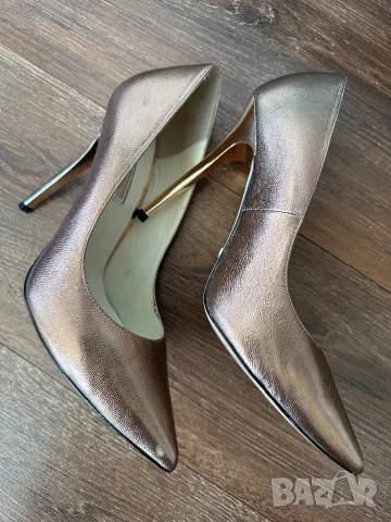 Токчета Buffalo Rose gold, снимка 4 - Дамски обувки на ток - 47364695