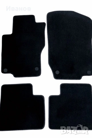 Оригинален комплект черни велурени стелки Mercedes-Benz GL-Class X164  и ML-Class W164. 