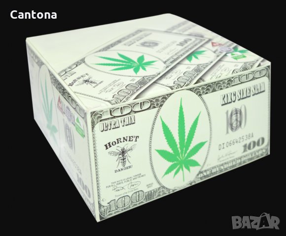 Хартийки за цигари Hornet Dolars King Size 108 mm,  1600 бр. , снимка 3 - Други - 30249217